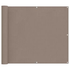 vidaXL Schermo da balcone Talpa 100 x 600 cm Tessuto Oxford