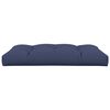 vidaXL Cuscino per Pallet Blu Marino 120x80x12 cm in Tessuto