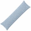vidaXL Federa HOUTEN Azzurro 40 x 145 cm Pelliccia di Coniglio Finta