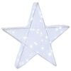 vidaXL Stella di Natale 3D 50 LED Bianco freddo 55 x 53,5 x 10 cm