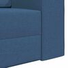 vidaXL Divano letto 200cm Blu navy Tessuto