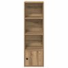 vidaXL Libreria Rovere Artigianale 31x24x102 cm in Legno Multistrato