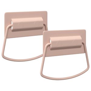vidaXL Maniglie per Armadi 2 pz Rosa 85 x 45 mm Metallo