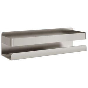 vidaXL Mensola per Doccia 23x6,5x6 cm in Acciaio Inox 304 Spazzolato