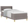 vidaXL Letto a molle con cuscino Talpa 190 x 90 cm Tessuto