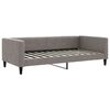 vidaXL Letto da Giorno Tortora 100x200 cm in Tessuto