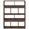 vidaXL Libreria Rovere Marrone 100x33x125,5 cm in Legno Multistrato