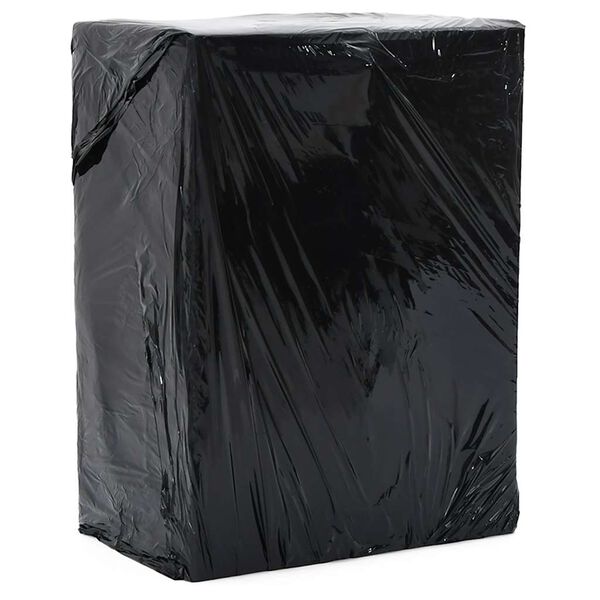 vidaXL Film Estensibile 2 pz Nero 17 &mu;m 50 cm x 300 m