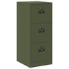 vidaXL Armadio per File con cassetto Verde oliva 44 x 50 x 106.5 cm