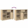 vidaXL Credenza con Cassetto Rovere Sonoma 101x35x76 cm in Truciolato