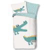 Good Morning Copripiumino per Bambini CROCODILE 135x200 cm Multicolore