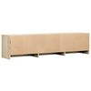 vidaXL Mobile TV con led Sonoma 165 x 34 x 40 cm Legno multistrato