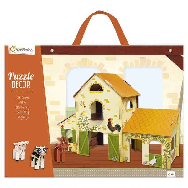 Avenue Mandarine Puzzle Scena 3D Farm