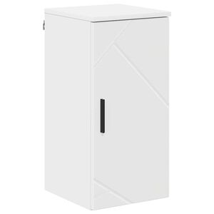 vidaXL Mobile da Bagno Montaggio a parete Bianco 30 x 31,5 x 61 cm