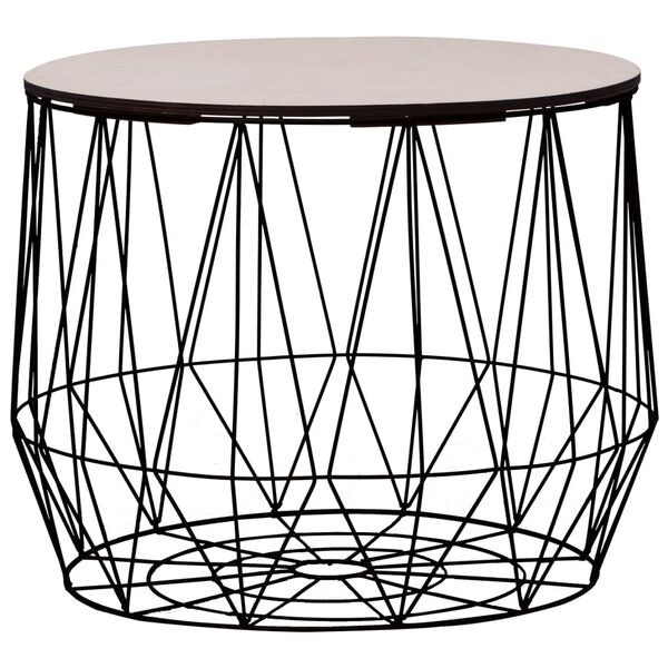 vidaXL Tavolini da Salotto 2 pz Neri