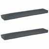 vidaXL Set di Cuscini per Pallet 2 pz Tessuto Oxford Antracite