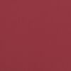 vidaXL Cuscino per Sdraio Rosso Vino (75+105)x50x4 cm
