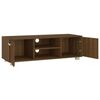 vidaXL Mobile Porta TV Rovere Marrone 110x40x35cm in Legno Multistrato