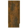 vidaXL Credenza Rovere Fumo 120x30,5x70 cm in Legno Multistrato