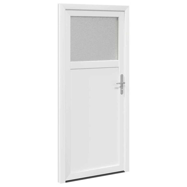 vidaXL Porta d'ingresso laterale 88 x 198 cm PVC
