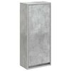 vidaXL Mobile lavabo da parete Grigio Cemento 35 x 20 x 81 cm