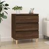vidaXL Credenza Rovere Marrone 60x35x70 cm in Legno Multistrato
