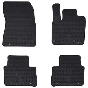vidaXL Tappetino per Auto 4 pcs Nero adatto per Nissan QASHQAI TPE