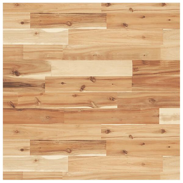 vidaXL Piano Tavolo Quadrato 60x60x4 cm in Legno Massello di Acacia