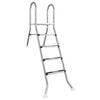 vidaXL Scala per piscina parzialmente interrata 195 x 116 cm 4-Gradino