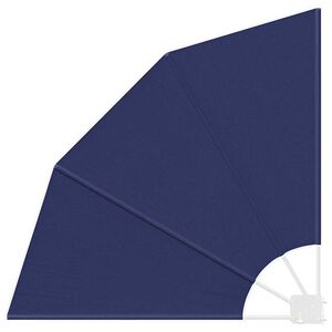 vidaXL Schermo di Privacy per Balcone Blu navy 115 x 115 cm Poliestere