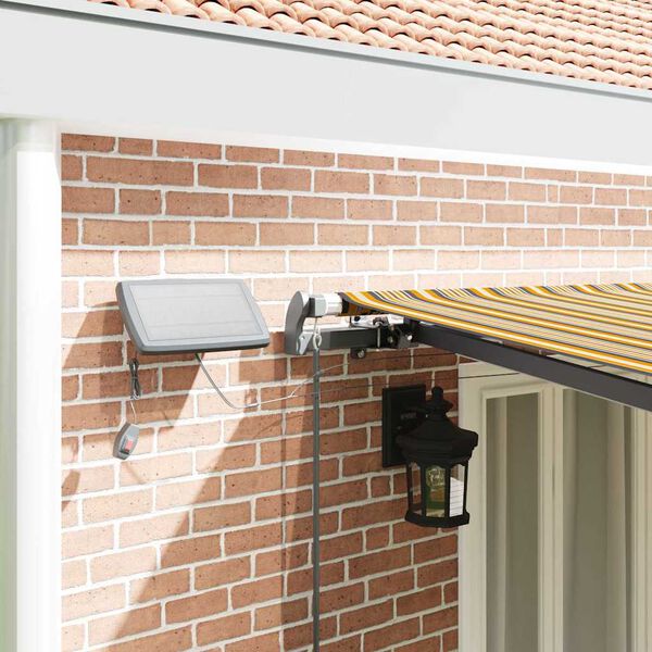 vidaXL Tenda Retrattile Multicolore 600 &times;300 cm Tessuto