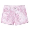 vidaXL Pantaloncini da Bambina Rosa 116