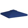 vidaXL Telo di Ricambio per Gazebo 310g/m² Blu Scuro 3x3m
