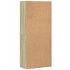 vidaXL Credenza Rovere Sonoma 80x35x180 cm in Legno Multistrato