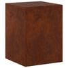 vidaXL Supporto per piante Ruggine 30 x 30 x 40 cm Acciaio Corten