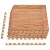 vidaXL Tappetino a Incastro 6 pz Venature Legno 2,16 ㎡ Schiuma EVA
