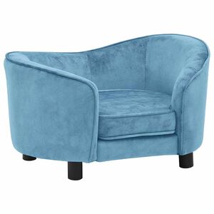 vidaXL Divano per Cani Turchese 69x49x40 cm in Peluche