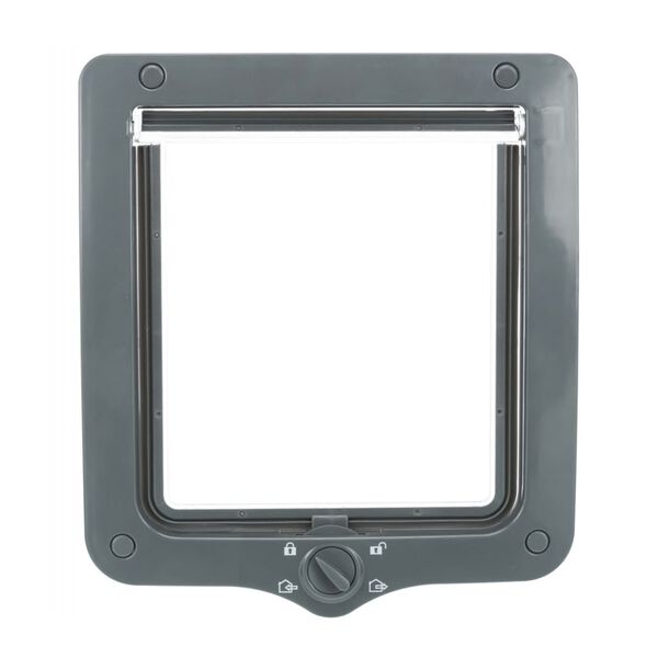 TRIXIE Gattaiola a 4 Modalità XXL a Tunnel Grigia