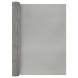 vidaXL Rete per schermatura 60 x 2000 cm 60 Mesh Argento