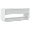vidaXL Mobile TV Bianco 102x41x44 cm in Legno Multistrato