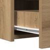 vidaXL Tavolo da Trucco Marrone 60 x 40 x 70 cm Legno multistrato