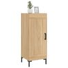 vidaXL Credenza Rovere Sonoma 34,5x34x90 cm in Legno Multistrato
