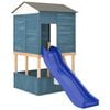vidaXL Scivolo per Bambini Blu 175x38x23 cm in Polipropilene