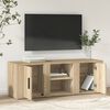 vidaXL Mobile per TV Rovere Sonoma 100x31,5x35 cm Legno Multistrato