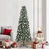 vidaXL Albero di Natale artificiale con 300 LED Verde 210 cm