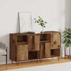 vidaXL Credenza 2 pcs Legno vecchio 60 x 35 x 70 cm