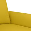 vidaXL Set di Divani 3 pz con Cuscini giallo in Velluto