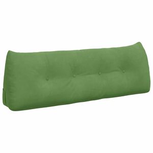 vidaXL Cuscino per Schiena Verde chiaro 140 x 24 x 50 cm Velluto