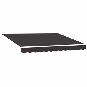 vidaXL Tessuto di Ricambio per Tenda da Sole Grigio 300x250 cm