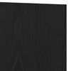 vidaXL Scatola per vasi Rovere Nero 40 x 38.5 x 40 cm